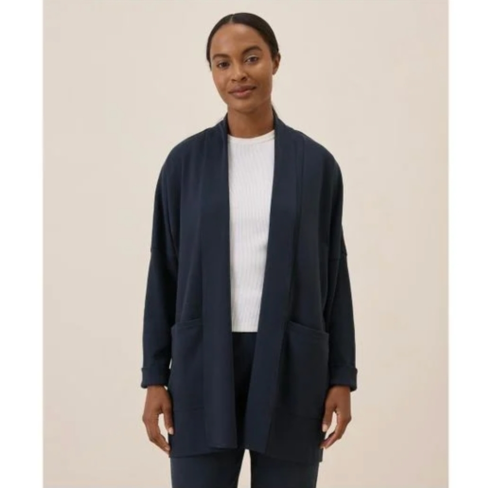 Pact Deep Blue Cardigan Size M/L